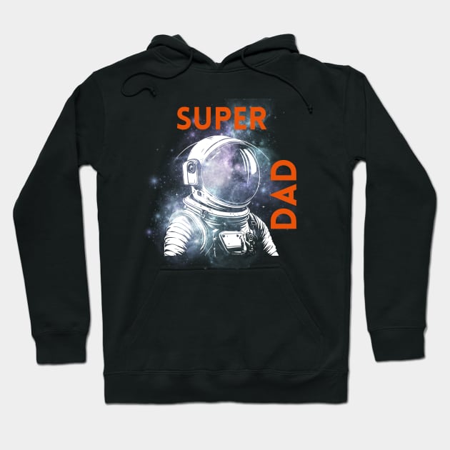 Super Dad Hoodie by Rissenprints